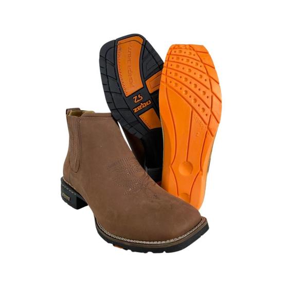 Imagem de Botina Country Masculina Zebu Terra - REF: 57020 MS 05