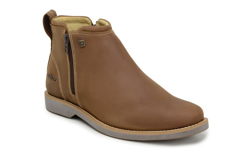 Botina em couro masculina zebu original - 62050 ms06 mustang sela Menor preço em Botina em couro masculina zebu original - 62050 ms06 mustang sela