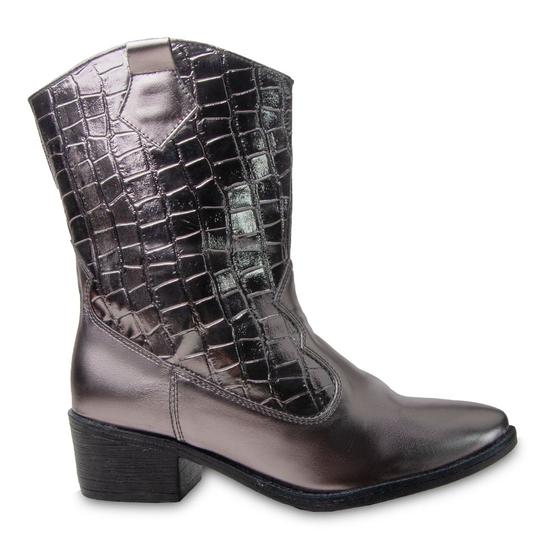 Imagem de Botina Feminina Country Cano Curto Salto Baixo Casual Inverno Estilosa Botas Femininas TEX01 2416