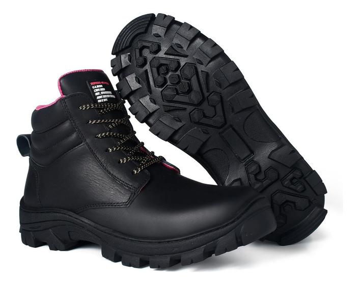 Bota Masculina Bota Ca Feminina Bota SeguranÃ§a Feminina Com Ca