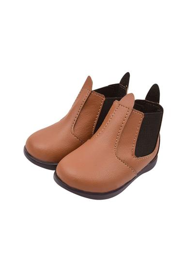 Botina Infantil Jequinha Junina Bebê Menino Elástico Caramelo Menor preço em Botina Infantil Jequinha Junina Bebê Menino Elástico Caramelo