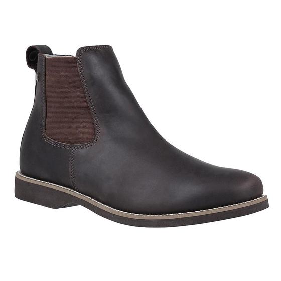 Imagem de Botina Masculina de Couro Urbana Boots Café 23958