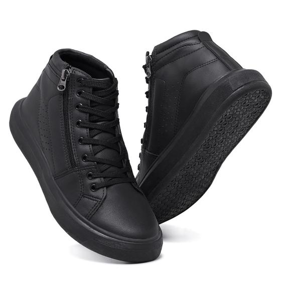 Botinha Casual Masculina Bota Casual Estilosa Solado Super Macio e ...