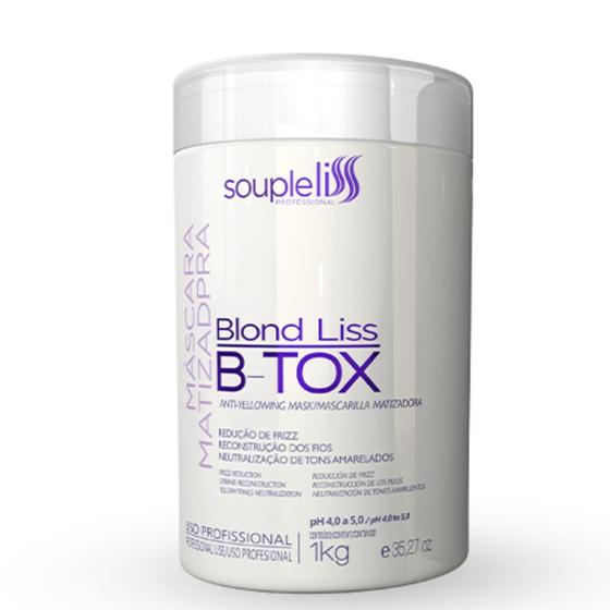 Imagem de Botox Blond Liss B-tox Matizador Souple Liss Original Frizz