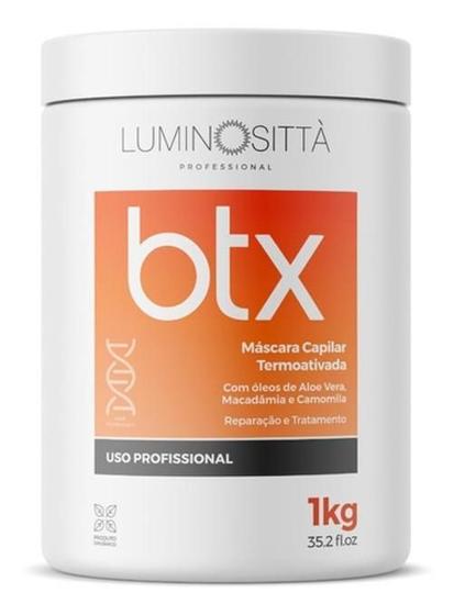 Imagem de Botox Btx Capilar Termo Ativado Anti Frizz 1 Kg Luminosittà