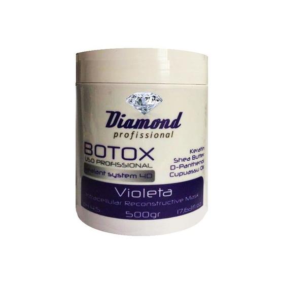 Imagem de Botox Capilar Diamond  Violeta para Loiras  500 ml