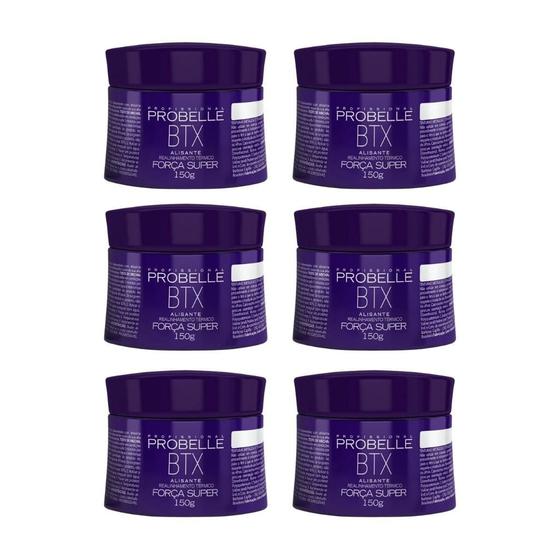 Imagem de Botox Capilar Probelle Super Força 150G - Kit Com 6Un