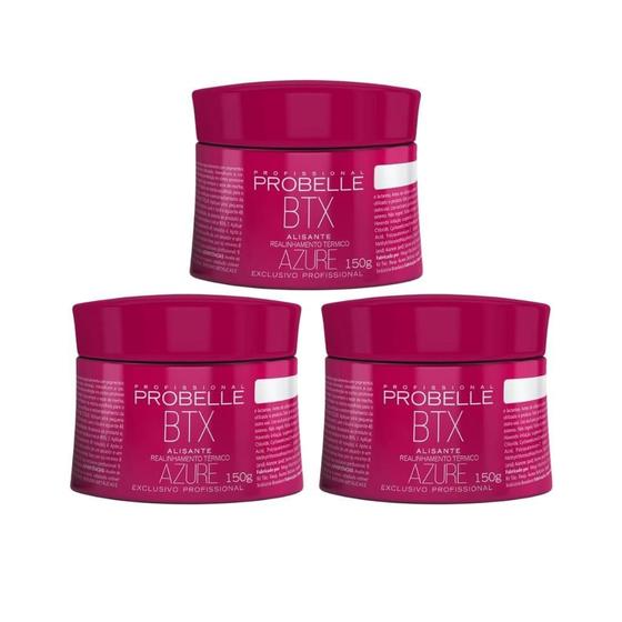 Imagem de Botox Capilar Probelle ure 150G - Kit Com 3Un