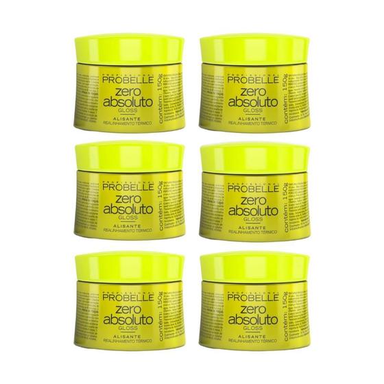 Imagem de Botox Capilar Probelle Zero Absoluto 150G - Kit Com 6Un