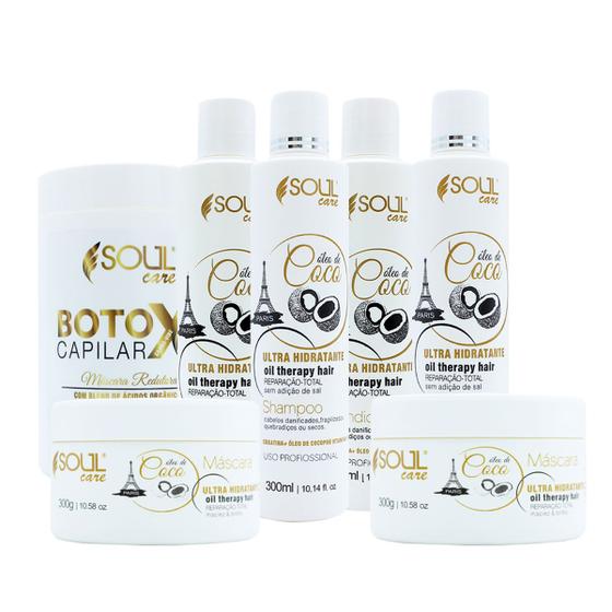 Imagem de Botox Capilar Profissional Soul Care 1 Kg Ganha 2 Kits