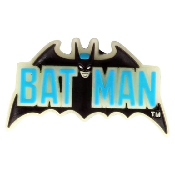 Bottom Jibbitz Crocs Batman Logo GITD DC Jibbitz Magazine Luiza