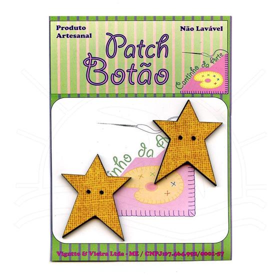 Imagem de Botton Patch Estrela Country 2443 - 2 Unid