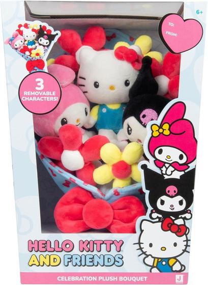 Kuromi Comprar Peluche Hello Kitty Bouquet De Pelucias Hello Kitty