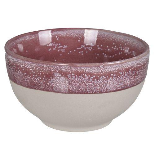 Imagem de Bowl ceramica iris redondo rosa e bege