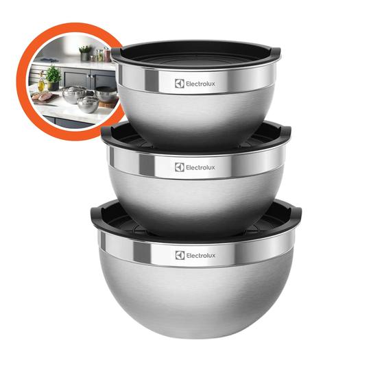 Imagem de bowl cozinha bowl inox com tampa bowls Electrolux cjbowls