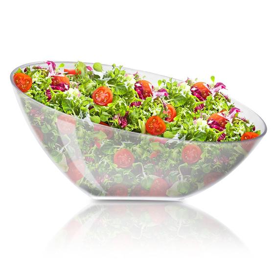 Imagem de Bowl Cozinha Gourmet Tigelas Saladeiras Transparente 5 Litro
