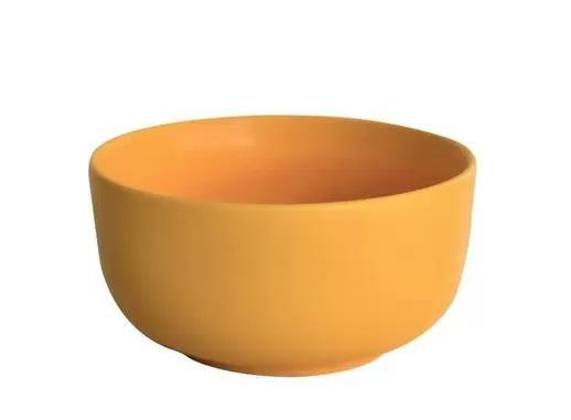 Imagem de Bowl de Cerâmica Amarelo Fosco 340ml - DOLCE HOME