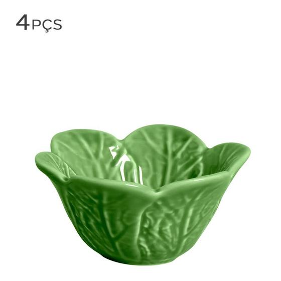 Imagem de Bowl de Cerâmica Couve Verde 11CM 4PÇS