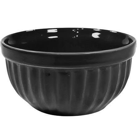 Bol Poke Bowl De Cerámica 13.5 Cm Azul Moteado - Aptos Para Horno, Microondas, Congelador - Fabricado En Francia