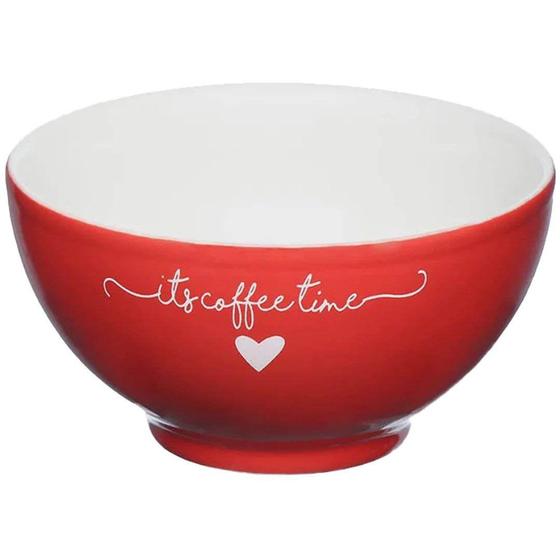 Imagem de Bowl de porcelana lamour vermelho 440ml - HAUSKRAFT