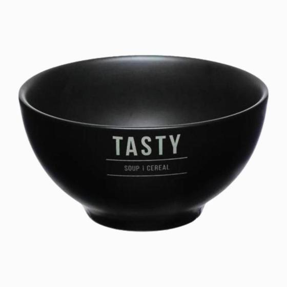 Imagem de Bowl De Porcelana Manhattan Luxo 440ml Tigela De Sobremesa Petiscos Sopa