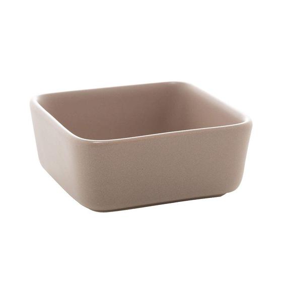 Imagem de Bowl de Porcelana Quadrado Cinza Matt 9 cm