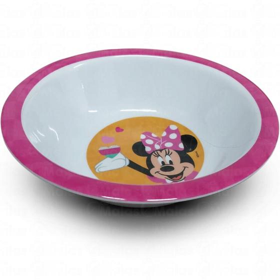 Imagem de Bowl Infantil Disney Minnie Meninas 16cm Melamine Yangzi