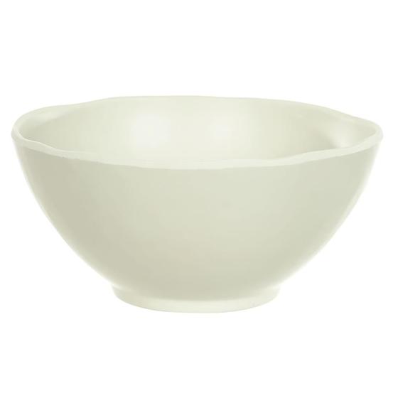 Imagem de BOWL MELAMINA 590ml ORGANIC (OFF WHITE) FLORARTE