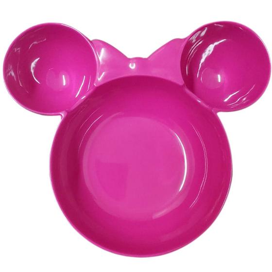 Imagem de Bowl Orelha Minnie Infantil Disney Melamine Refeição Yangzi