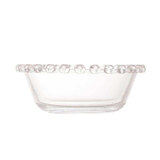 Imagem de Bowl Raso Com Borda De Coração Cristal Redondo 11,5cm