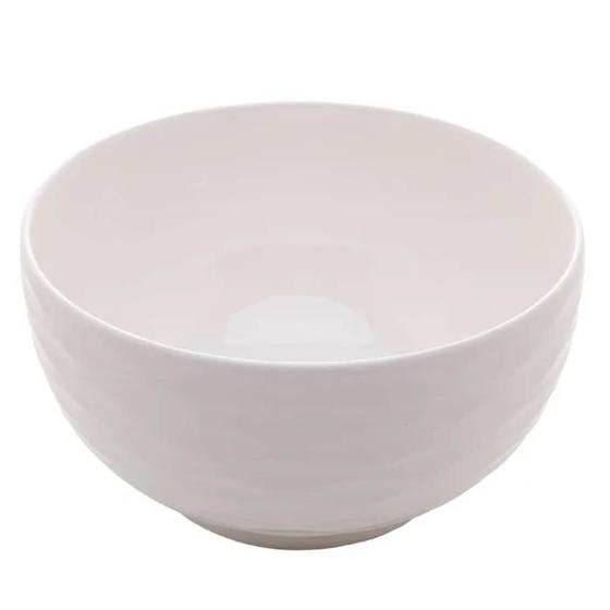Imagem de Bowl Tigela de Porcelana Branca Lyor 400ml  Caldos Sopas Vasilha para Açaí Sobremesa