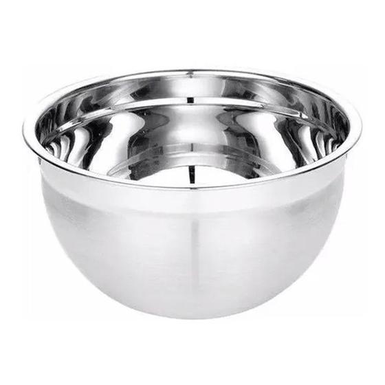 Imagem de Bowl tigela mixing em aço inox de 22cm 1,8 litros escovado