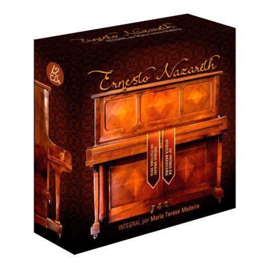 Imagem de Box 12 Cds Obra Integral de Ernesto Nazareth - 2020