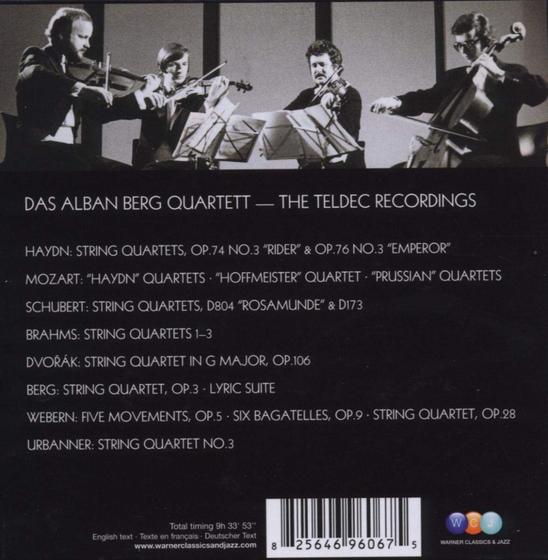 Imagem de Box 8 cd alban berg quartet teldec recordings