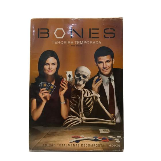 Imagem de Box bones terceira temporada completa 04 dvds