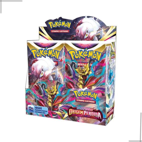 Box Booster Pokemon Espada Escudo 11 Origem Perdida C/36 - Copag - Deck ...