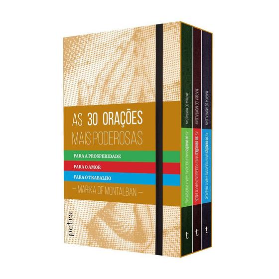 Imagem de Box C/3 Livros  As 30 Orações Mais Poderosas - Novo e Lacrado - Qualidade Premium - PETRA