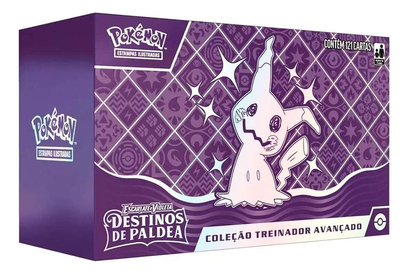 Imagem de Box Cartas Pokémon Treinador Avançado Mimikyu 20x Boosters