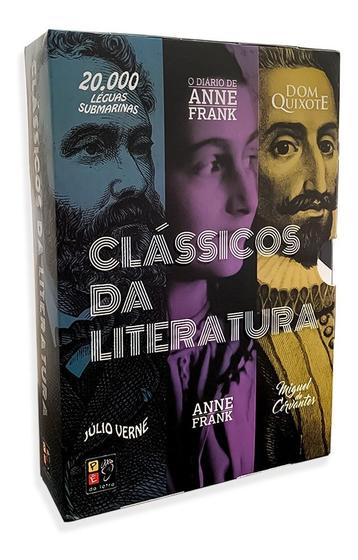 Box Clássicos Da Literatura Mundial - 3 Livros Físicos - Pé da Letra ...