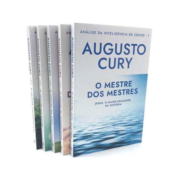 Menor preço em Box Coleção Análise da Inteligência de Cristo - Augusto Cury Livros Auto Ajuda