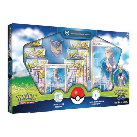 Imagem de Box Coleção Especial Pokémon Go Equipe Sabedoria - Copag