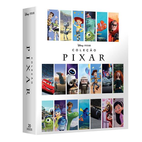 Imagem de Box - Coleção Pixar 2018 (20 DVDs) - Walt Disney