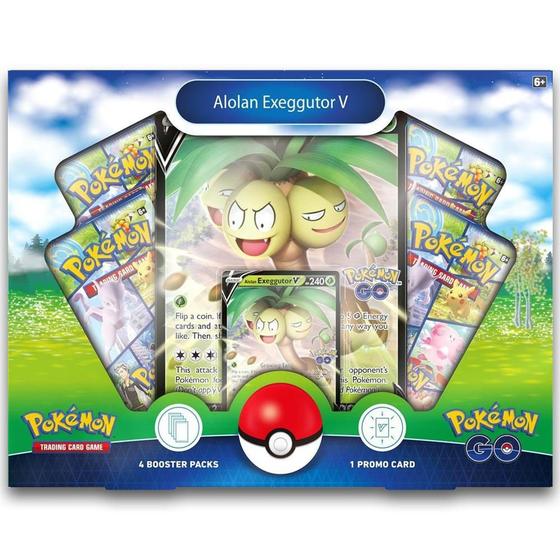 Imagem de Box Coleção Pokémon Go Exeggutor De Alola V