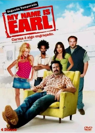 Imagem de Box Com 4 Dvds - Jason Lee- My Name Is Earl 2ª Temporada