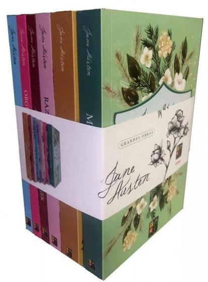 Imagem de Box com 6 Livros - Jane Austen - Grandes Obras -  Pé da Letra