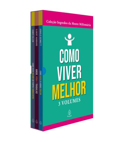 Imagem de Box Como Viver Melhor - Coleção Segredos da Mente Milionária - Principis