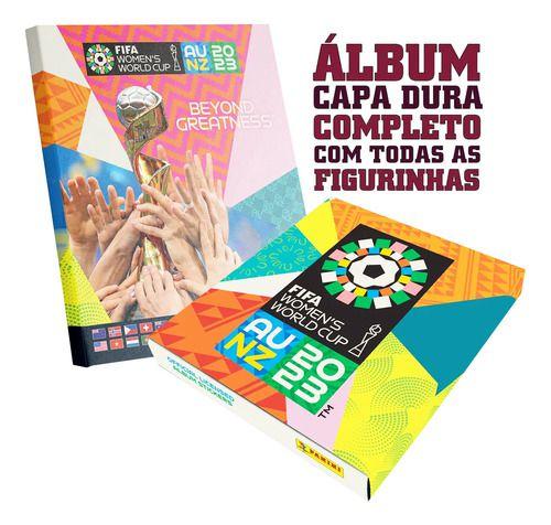 Imagem de Box Copa Do Mundo Feminina 2023 Album Capa Dura Com Todas As Figurinhas