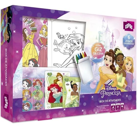Imagem de Box de Atividades Princesas da Disney Box das Princesas