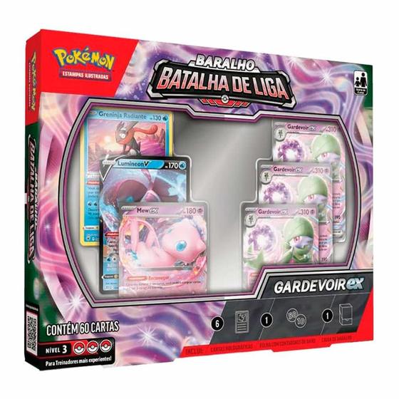 Imagem de Box de Cartas - Pokémon - Batalha de Liga - Gardevoir Ex - Copag