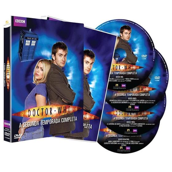 Imagem de Box Doctor Who - A 2ª Temporada Completa Da Série - 4 Dvd'S